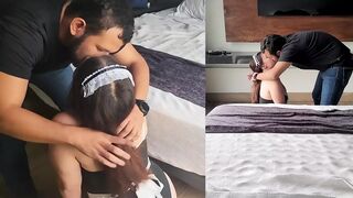 Humiliated Slut Begs for Pleasure Under Her Master's Control