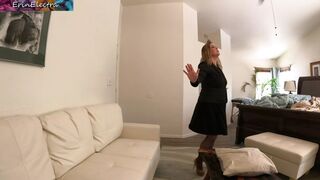 Fucking around with stepmom it ends up in her butt