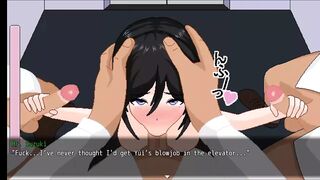 Office girl affair with handsome office boss