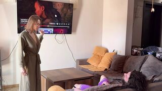 I put my stepmom on PAUSE and fucked all her holes. Anal
